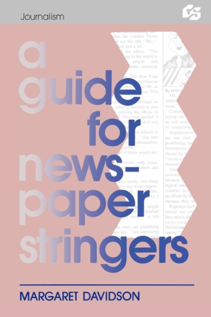 A Guide for Newspaper Stringers, Paperback / softback Book