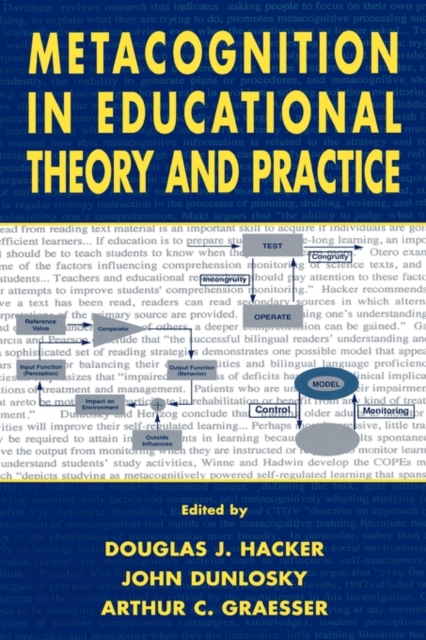 Metacognition in Educational Theory and Practice, Hardback Book