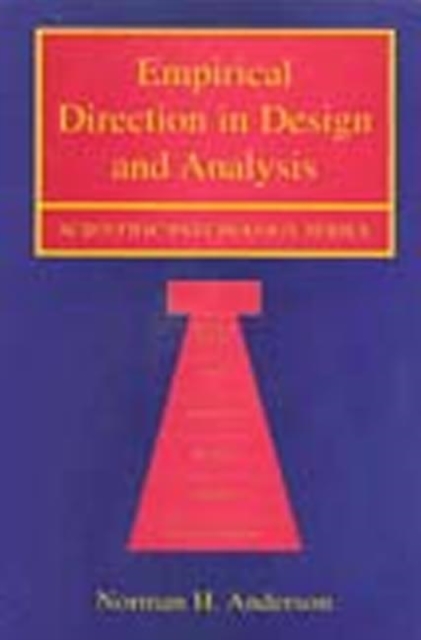 Empirical Direction in Design and Analysis, Hardback Book