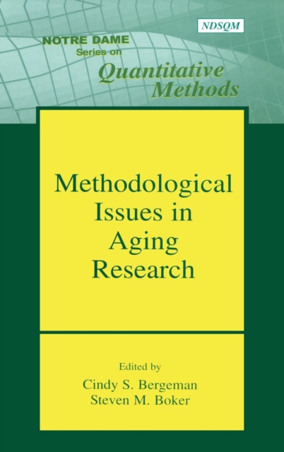 Methodological Issues in Aging Research, Hardback Book