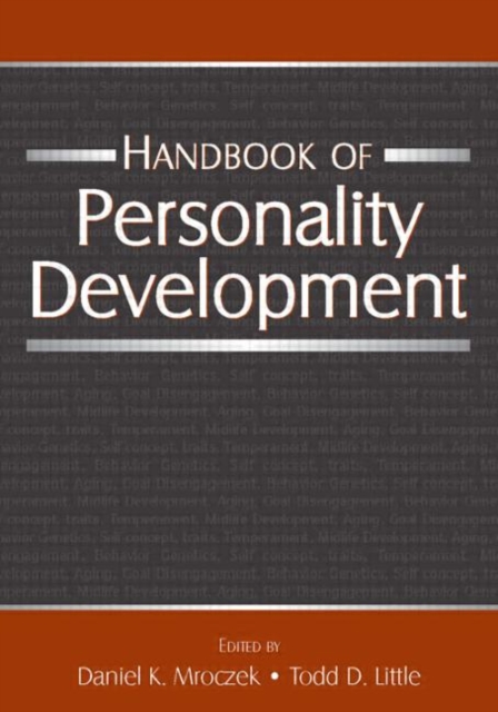 Handbook of Personality Development, Hardback Book