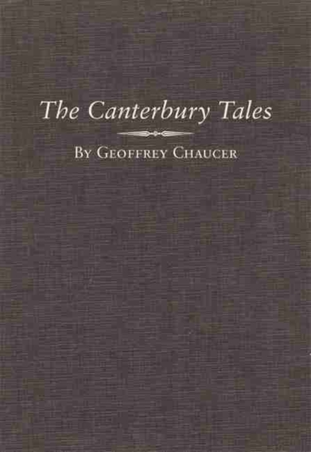 The Canterbury Tales : A Facsimile and Transcription of the Hengwrt Manuscript, with Variations from the Ellesmere Manuscript, Hardback Book