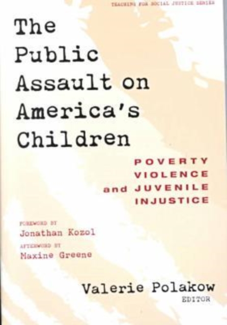 The Public Assault on America's Children : Poverty, Violence and Juvenile Injustice, Paperback / softback Book