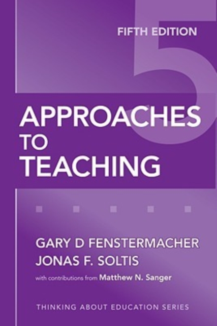 Approaches to Teaching, Paperback / softback Book