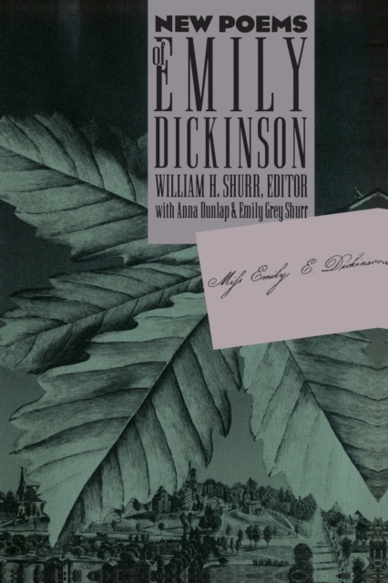 New Poems of Emily Dickinson, Paperback / softback Book