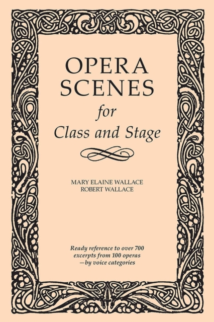 Opera Scenes for Class and Stage, Paperback / softback Book