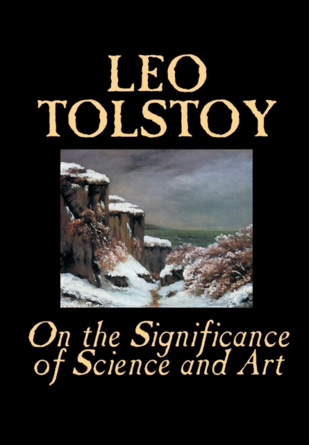 On the Significance of Science and Art, Hardback Book