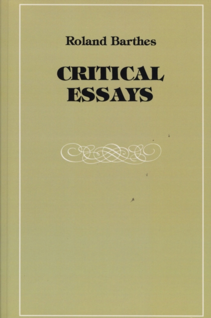 Critical Essays, Paperback / softback Book