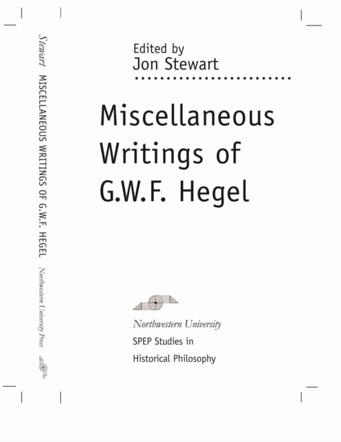 Miscellaneous Writings, Hardback Book