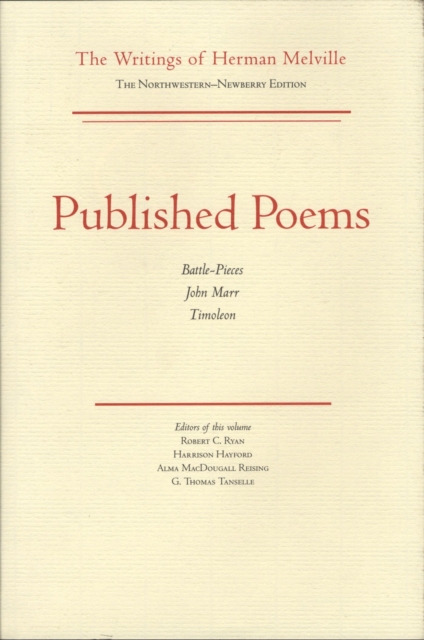 Published Poems : Battle-Pieces, John Marr, Timoleon, Hardback Book