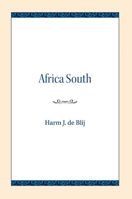 Africa South, Paperback / softback Book