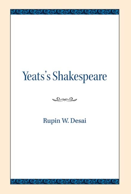 Yeats's Shakespeare, Paperback / softback Book