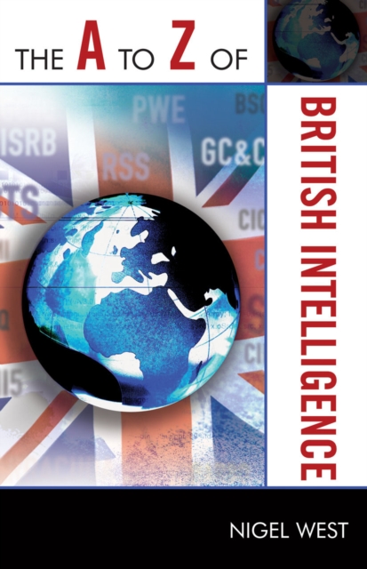 The A to Z of British Intelligence, Paperback / softback Book