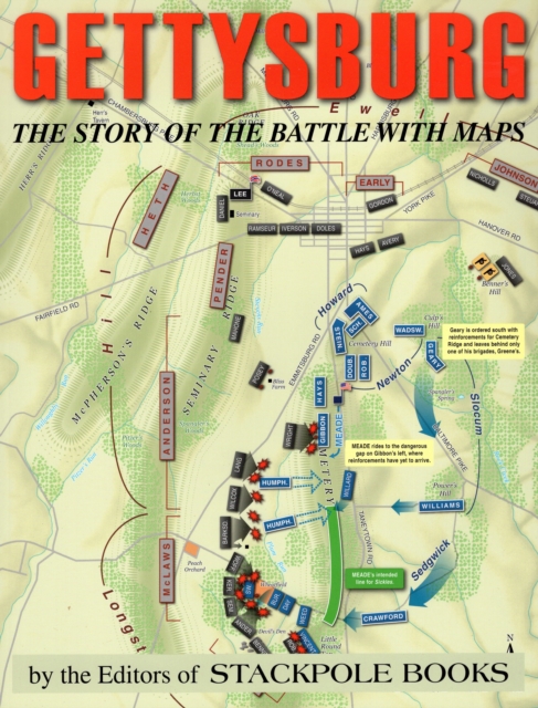 Gettysburg : The History of the Battle in Maps, Paperback / softback Book