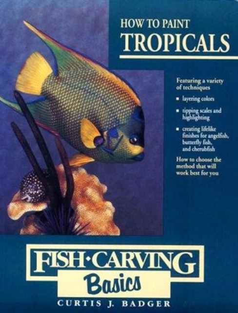 Fish Carving Basics : How to Paint Tropicals v.4, Paperback / softback Book