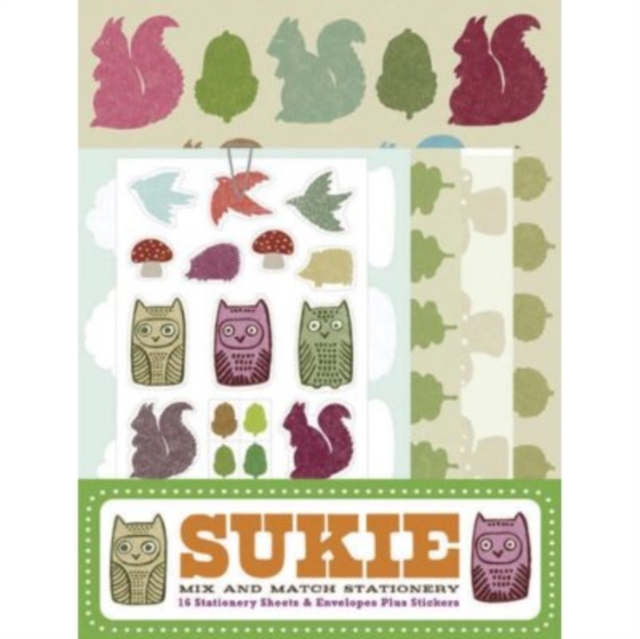 Sukie Mix & Match Stationery, Novelty book Book
