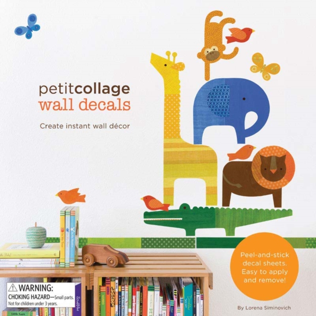 Petit Collage Wall Decals, General merchandise Book