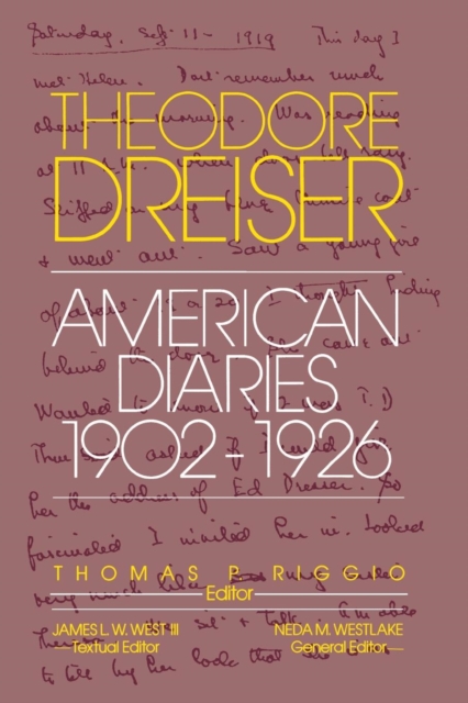 The American Diaries, 1902-1926, Paperback / softback Book