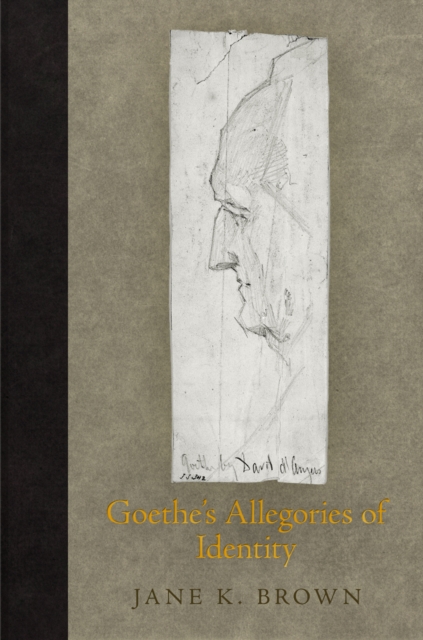 Goethe's Allegories of Identity, Hardback Book