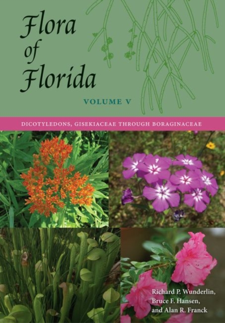 Flora of Florida, Volume V : Dicotyledons, Gisekiaceae through Boraginaceae, Hardback Book