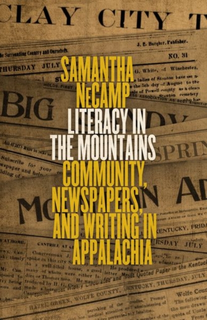 Literacy in the Mountains : Community, Newspapers, and Writing in Appalachia, Hardback Book