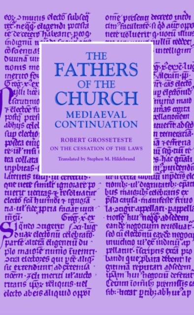 On the Cessation of Laws : The Fathers of the Chuch, Hardback Book