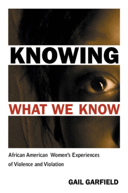 Knowing What We Know : African American Women's Experiences of Violence and Violation, Paperback / softback Book