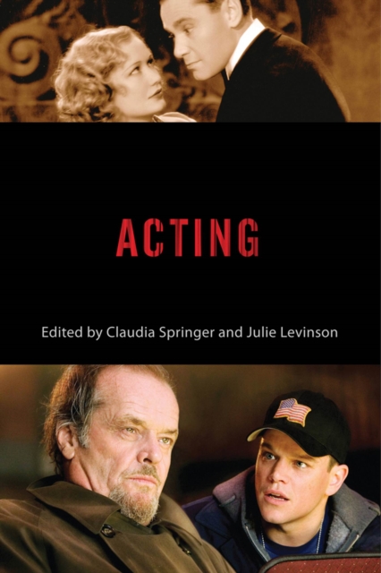 Acting, Hardback Book