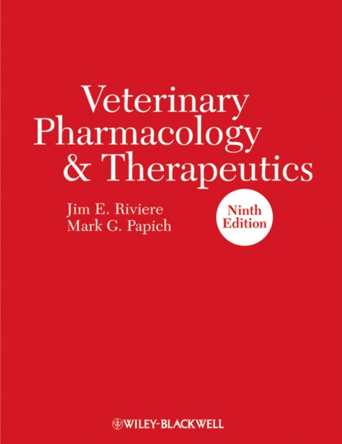 Veterinary Pharmacology and Therapeutics, Hardback Book