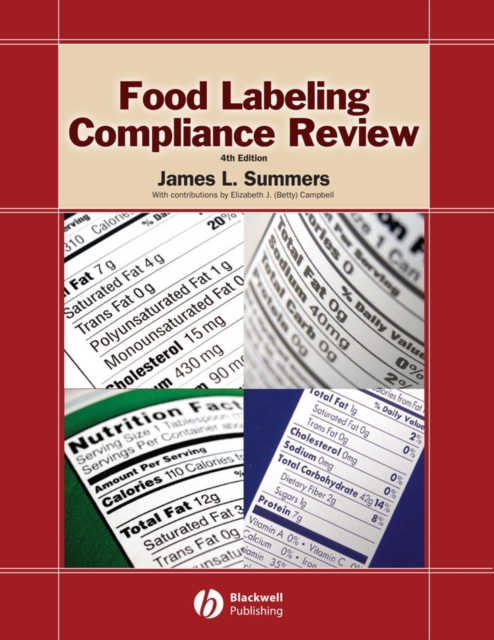 Food Labeling Compliance Review, Mixed media product Book