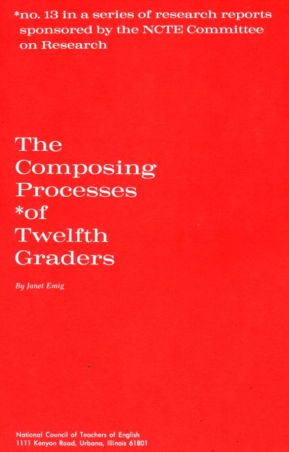 The Composing Processes of Twelfth Graders, Paperback / softback Book
