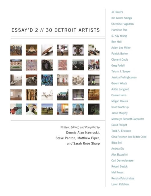 ESSAY'D 2 : 30 Detroit Artists, Paperback / softback Book