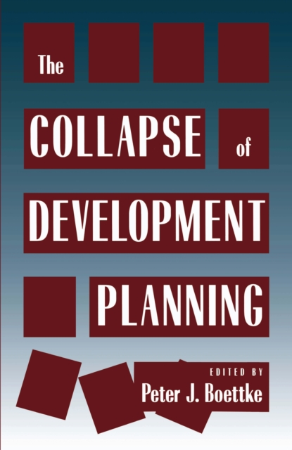 Collapse of Development Planning, Hardback Book