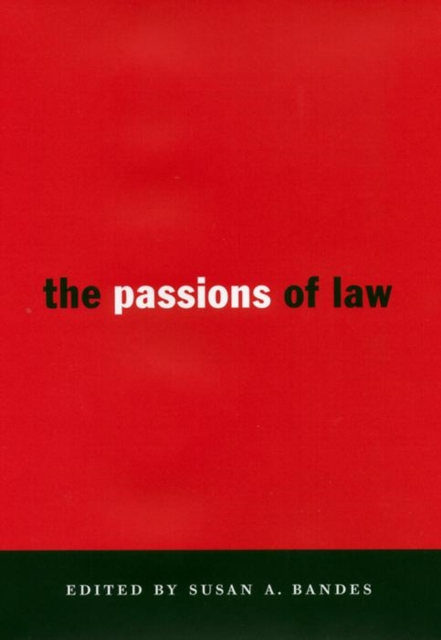 The Passions of Law, Paperback / softback Book