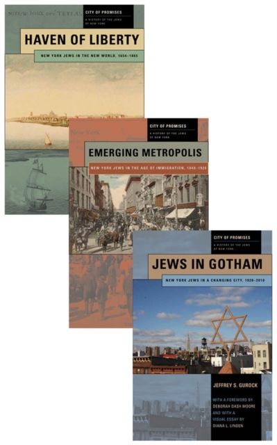 City of Promises : A History of the Jews of New York, 3-volume box set, EPUB eBook