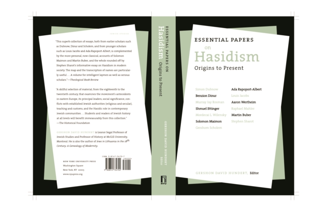 Essential Papers on Hasidism, Paperback / softback Book