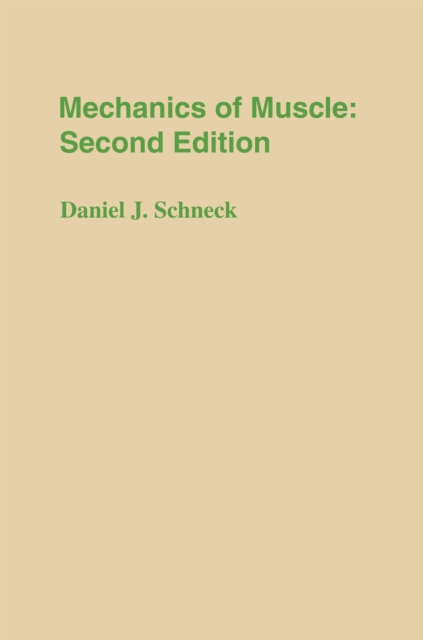 Mechanics of Muscle, PDF eBook