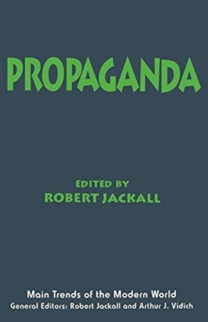 Propaganda, Hardback Book