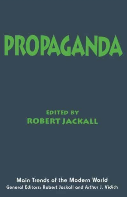 Propaganda, Paperback Book