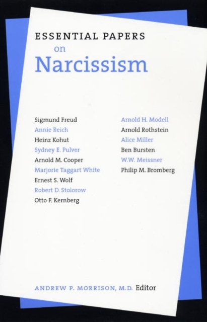 Essential Papers on Narcissism, Paperback / softback Book