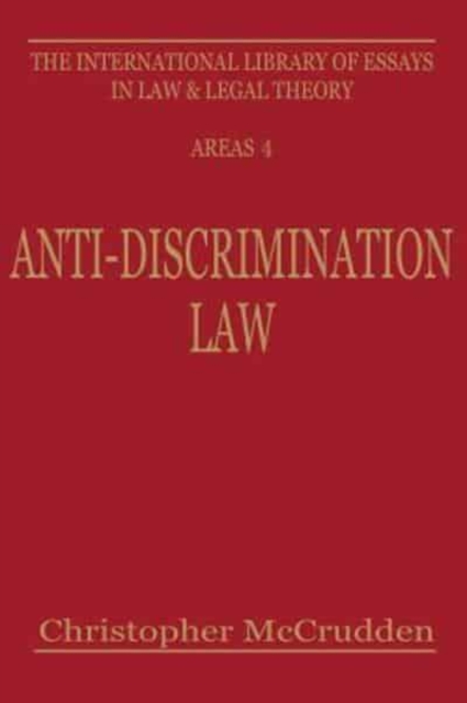 Anti-Discrimination Law, Hardback Book