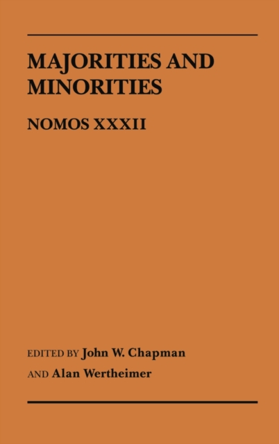 Majorities and Minorities : Nomos XXXII, EPUB eBook