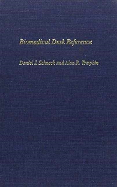 Biomedical Desk Reference, Hardback Book