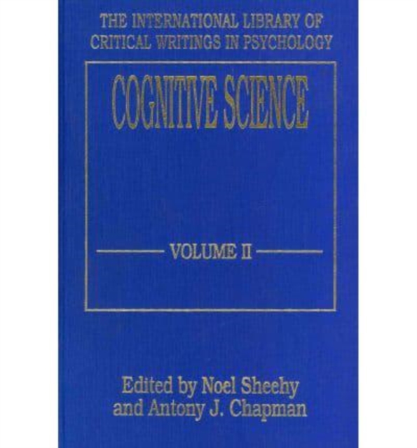 Cognitive Science : Vol. 2, Hardback Book