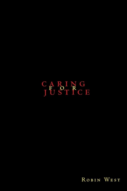 Caring for Justice, Paperback / softback Book