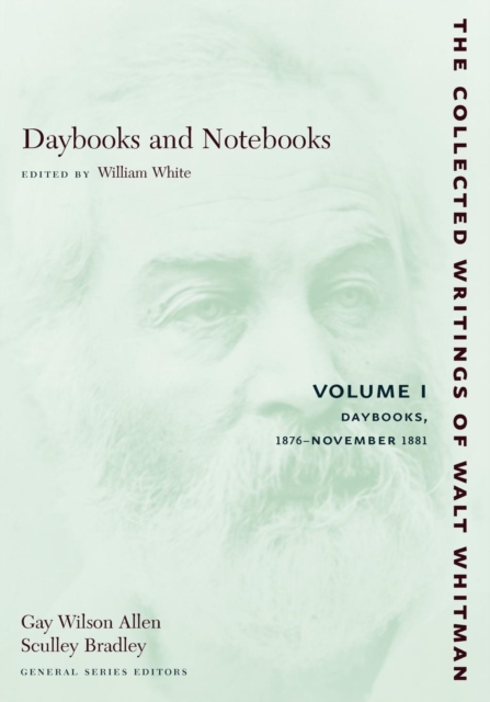 Daybooks and Notebooks: Volume I : Daybooks, 1876-November 1881, Paperback / softback Book