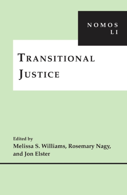 Transitional Justice : NOMOS LI, Hardback Book