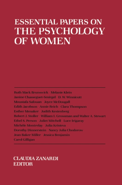 Essential Papers on the Psychology of Women, Paperback / softback Book