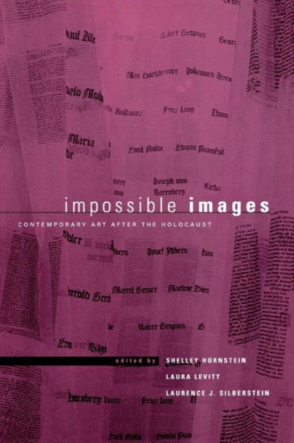 Impossible Images : Contemporary Art After the Holocaust, Hardback Book