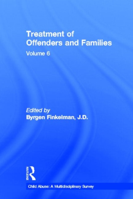 Treatment of Offenders and Families, Hardback Book